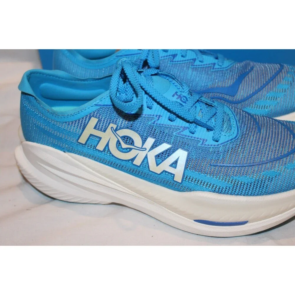 NEW Hoka‎ One Men's MACH X 2 RUNNING SNEAKERS SYVR BLUE SZ 11.5 NEW $190